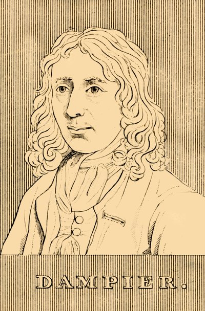 Dampier, 1651-1715, 1830 da Unbekannt