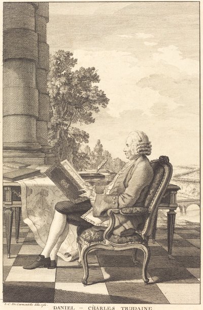 Daniel-Charles Trudaine, c. 1761 da Unbekannt
