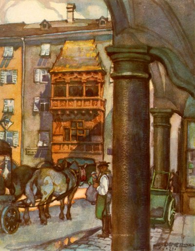 Das Goldene Dachl da Unbekannt