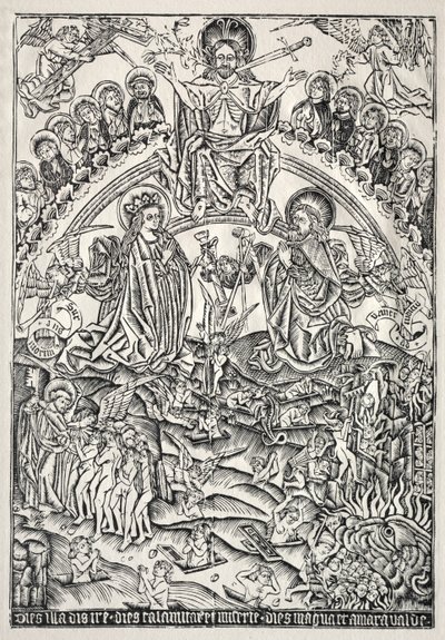 Il Giudizio Universale, c. 1490 da Unbekannt