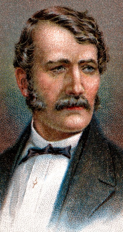 David Livingstone, missionario scozzese ed esploratore africano da Unbekannt