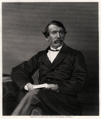 David Livingstone, missionario scozzese ed esploratore africano, XIX secolo da Unbekannt
