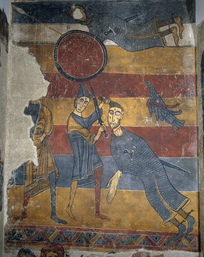 Davide e Golia da Santa Maria de Taüll da Unbekannt
