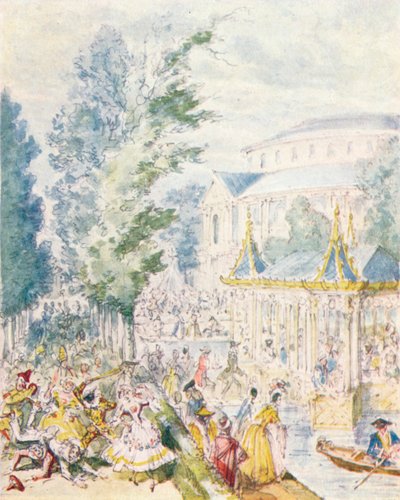 Mascherata diurna nei Giardini di Ranelagh, 1842, 1903 da Unbekannt
