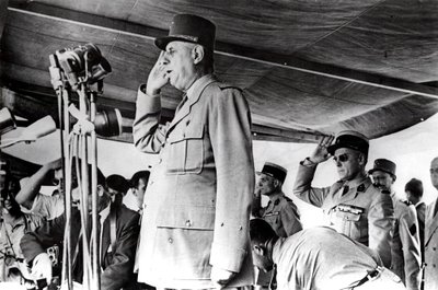 De Gaulle in Algeria, maggio 1958 da Unbekannt