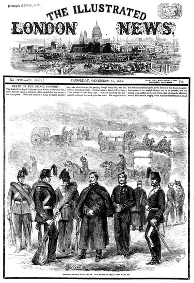 Morte di Alberto 1819-1861, Principe Consorte della Regina Vittoria, 14 dicembre 1861 da Unbekannt