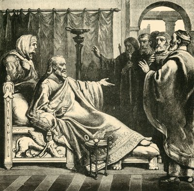 Morte di Augusto, 1890 da Unbekannt