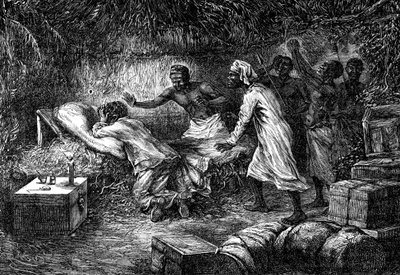 Morte di David Livingstone, missionario ed esploratore scozzese, 1 maggio 1873 1877 da Unbekannt