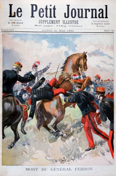 Morte del generale Ferron da Unbekannt