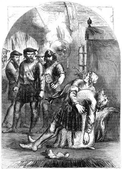 Morte di Mac Ian, il massacro di Glencoe, 1692 da Unbekannt