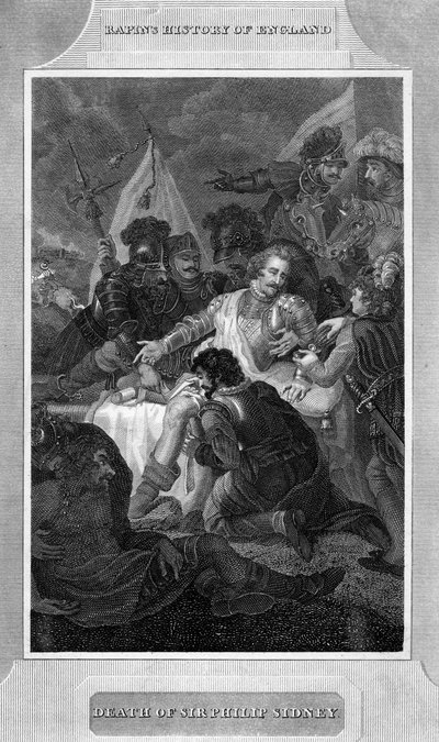 Morte di Sir Philip Sydney, 1586 c1815 da Unbekannt