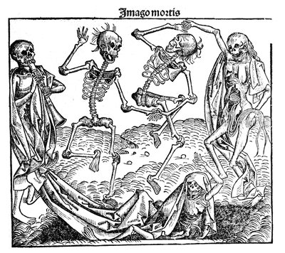 La morte trionfante, 1493 da Unbekannt
