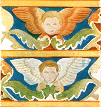 Decorazione nella Basilica di San Francesco, Assisi, Italia da Unbekannt