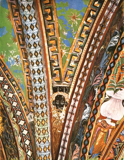 Decorazione nella Basilica di San Francesco, Assisi, Italia da Unbekannt