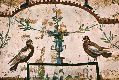 Decorazione nelle Catacombe di Pretestato sulla Via Appia, Roma, Italia, 1928 da Unbekannt