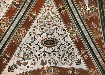 Decorazione nella Chiesa di Saint-Martin, Lutry, Vaud, Svizzera, 1928 da Unbekannt