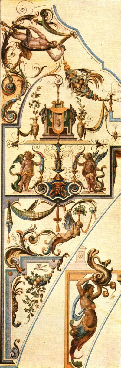 Decorazione nel Palazzo di Nymphenburg, Monaco, Germania da Unbekannt