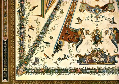 Decorazione nella Galleria degli Uffizi, Firenze, Italia, 1928 da Unbekannt