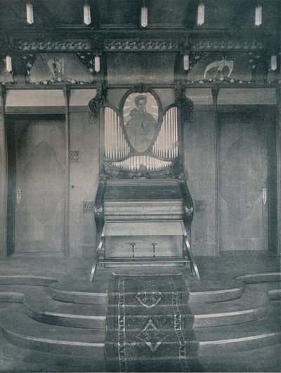 Decorazioni per una sala musicale di Fritz Erler da Unbekannt