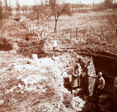 Difese, Craonne, nord della Francia, c1914-c1918 da Unbekannt