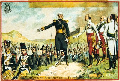 Difesa di Huningue, 1815, XIX secolo da Unbekannt