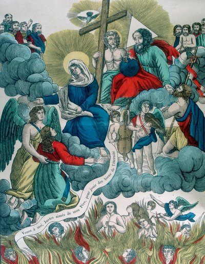 Liberazione delle anime dal Purgatorio, XIX secolo da Unbekannt