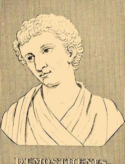 Demostene, 384-322 a.C., 1830 da Unbekannt