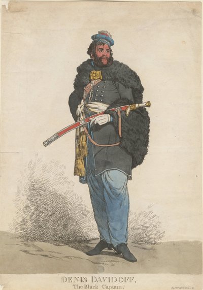 Denis Davydov 1784-1839, 1813 da Unbekannt