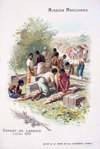 Partenza da Loango, luglio 1896 da Unbekannt
