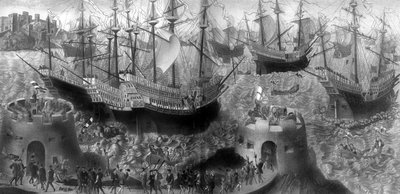 Partenza di Enrico VIII da Dover, maggio 1520, 1902 da Unbekannt