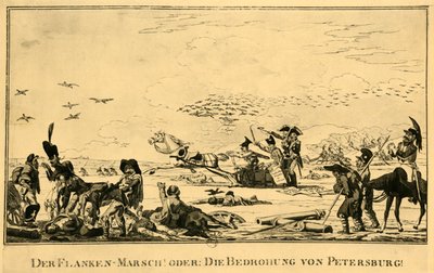 Der Flanken-Marsch! Oder: Die Bedrohung Von Petersburg! da Unbekannt