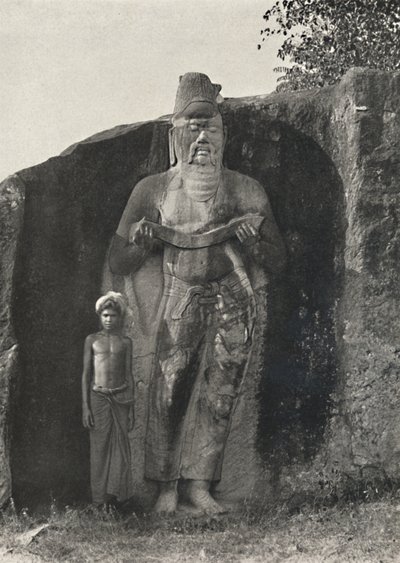 Secondo la tradizione, Statua di Parakrama Bahu I, il Grande 1164-1197 d.C., Pollonnaruwa, 192 da Unbekannt
