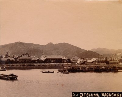 Deshima, Nagasaki, c1890-1900 da Unbekannt