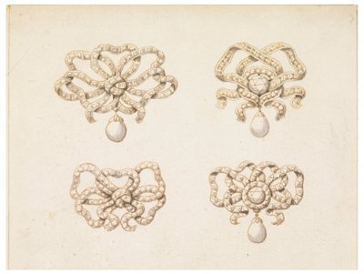 Disegno per quattro fiocchi da Unbekannt