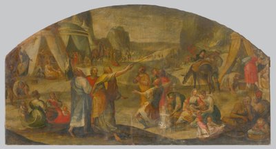 Progetto per decorazione a lunetta da Unbekannt