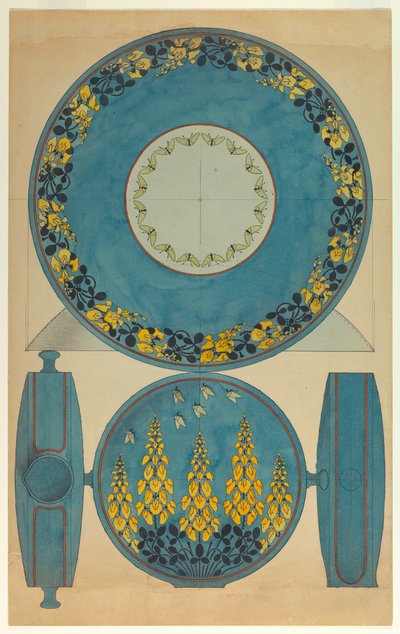 Design per brocca e bacino da Unbekannt