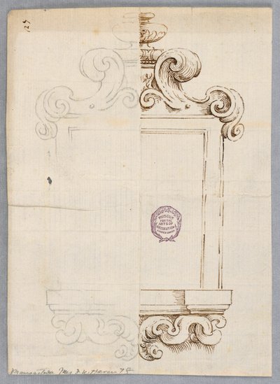 Design per una Cornice da Unbekannt