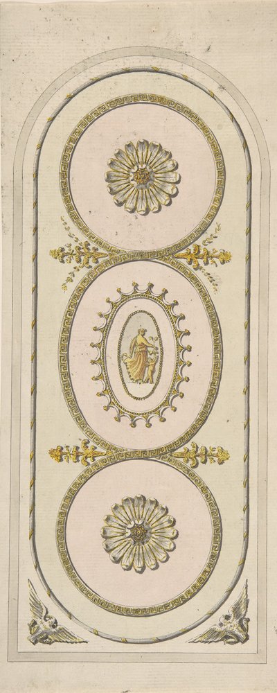 Progetto per un pannello, 1748-92 da Unbekannt