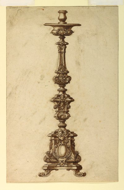 Progetto per un candelabro d