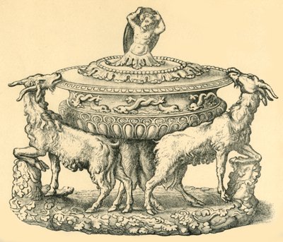 Progetto per una zuppiera o saliera, metà XVI secolo da Unbekannt