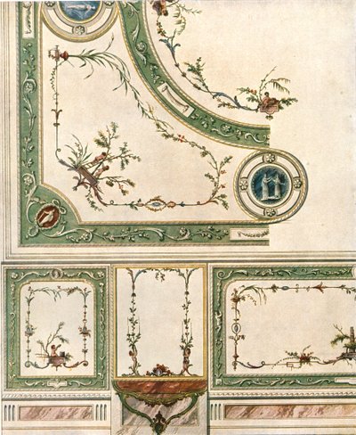 Progetto per decorazione del soffitto, Italia, 1928 da Unbekannt