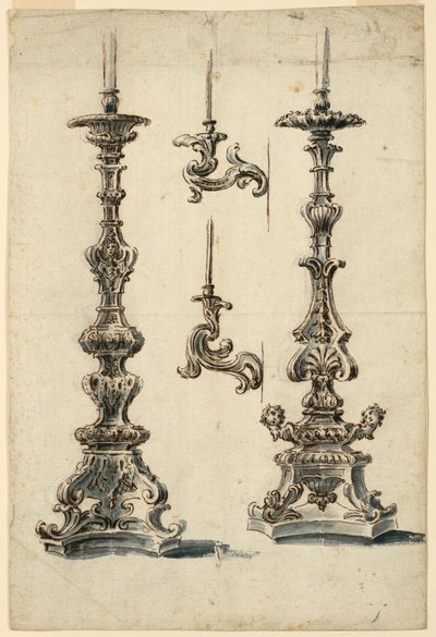 Disegni per candelabri e supporti per candele d