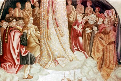 (dettaglio) dalla Vergine dei Navigatori, XVI secolo da Unbekannt