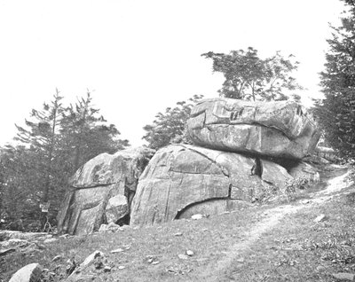 Devils Den, Gettysburg, Pennsylvania, USA, c. 1900 da Unbekannt