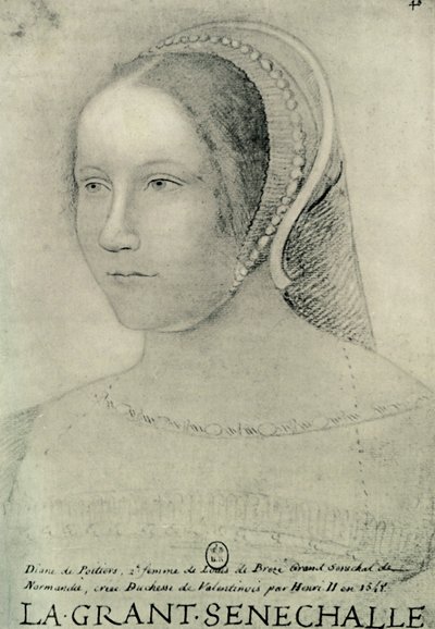 Diane de Poitiers, 1525, 1907 da Unbekannt