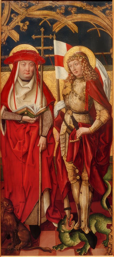 I santi Girolamo e Giorgio da Unbekannt