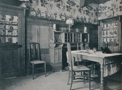 Sala da pranzo, c1902 da Unbekannt