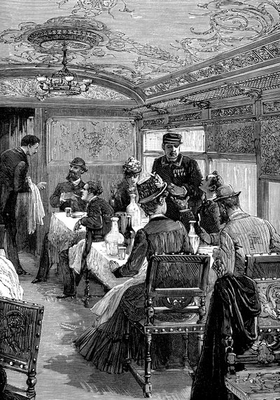 Carrozza ristorante sull