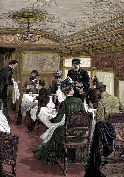 Carrozza ristorante sull