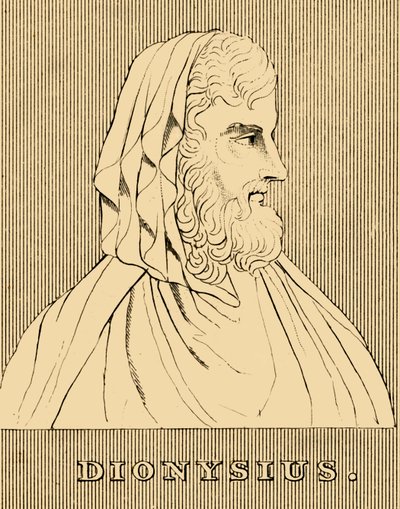 Dionisio, c432-367 a.C., 1830 da Unbekannt